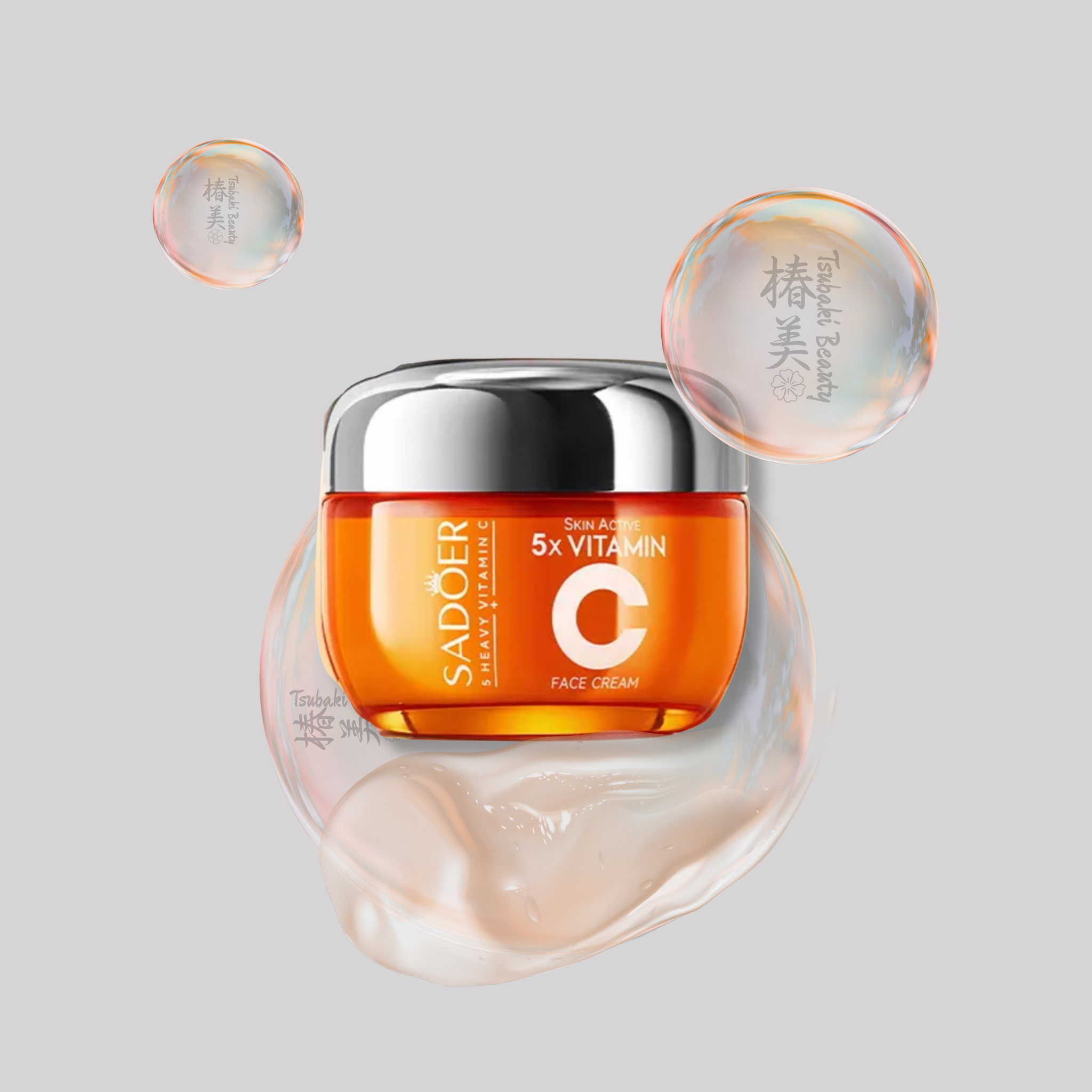 SADOER 5X Vitamin C Skincare Set – Face Cream