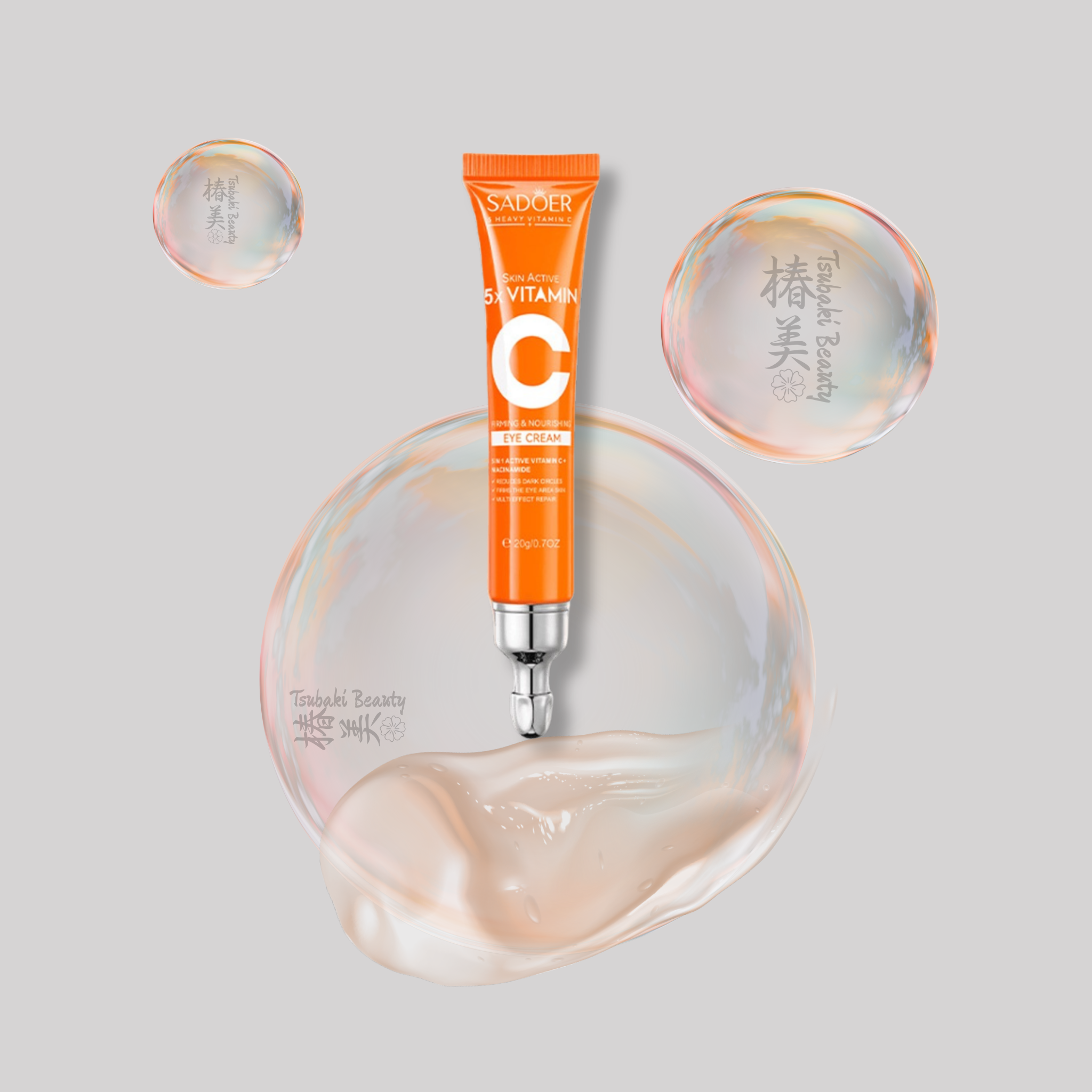 SADOER 5X Vitamin C Skincare Set – eye cream