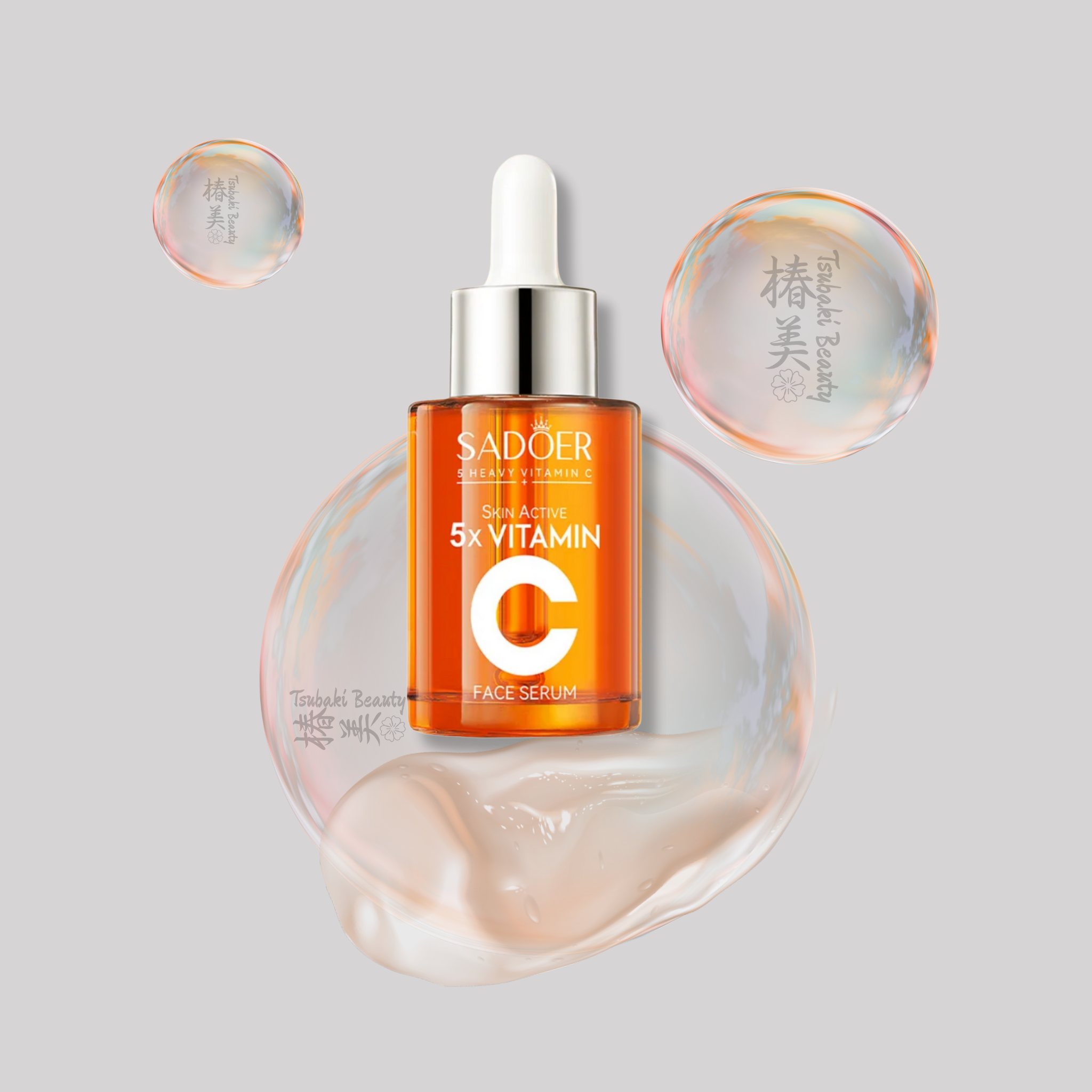 SADOER 5X Vitamin C Skincare Set – serum