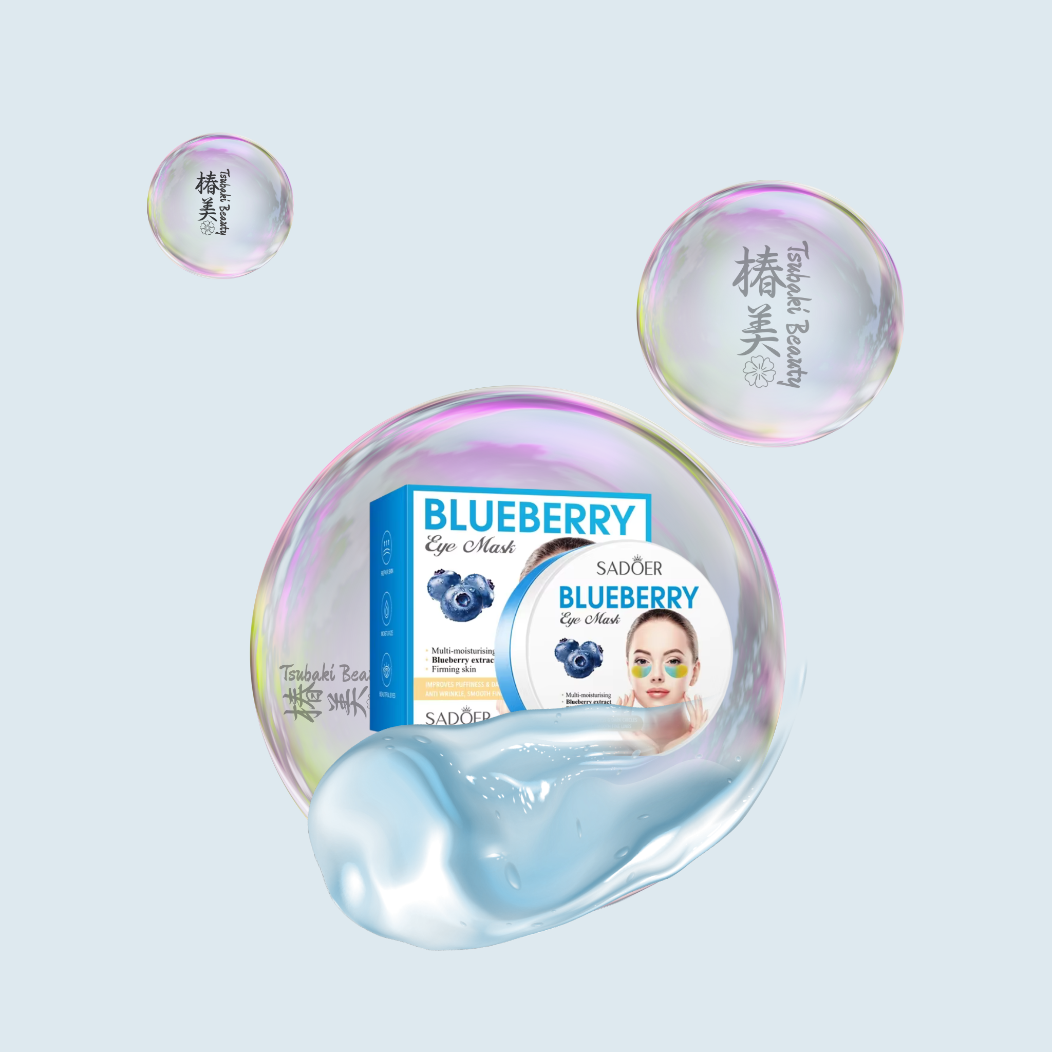 SADOER Herbal Collagen Eye Mask blueberry