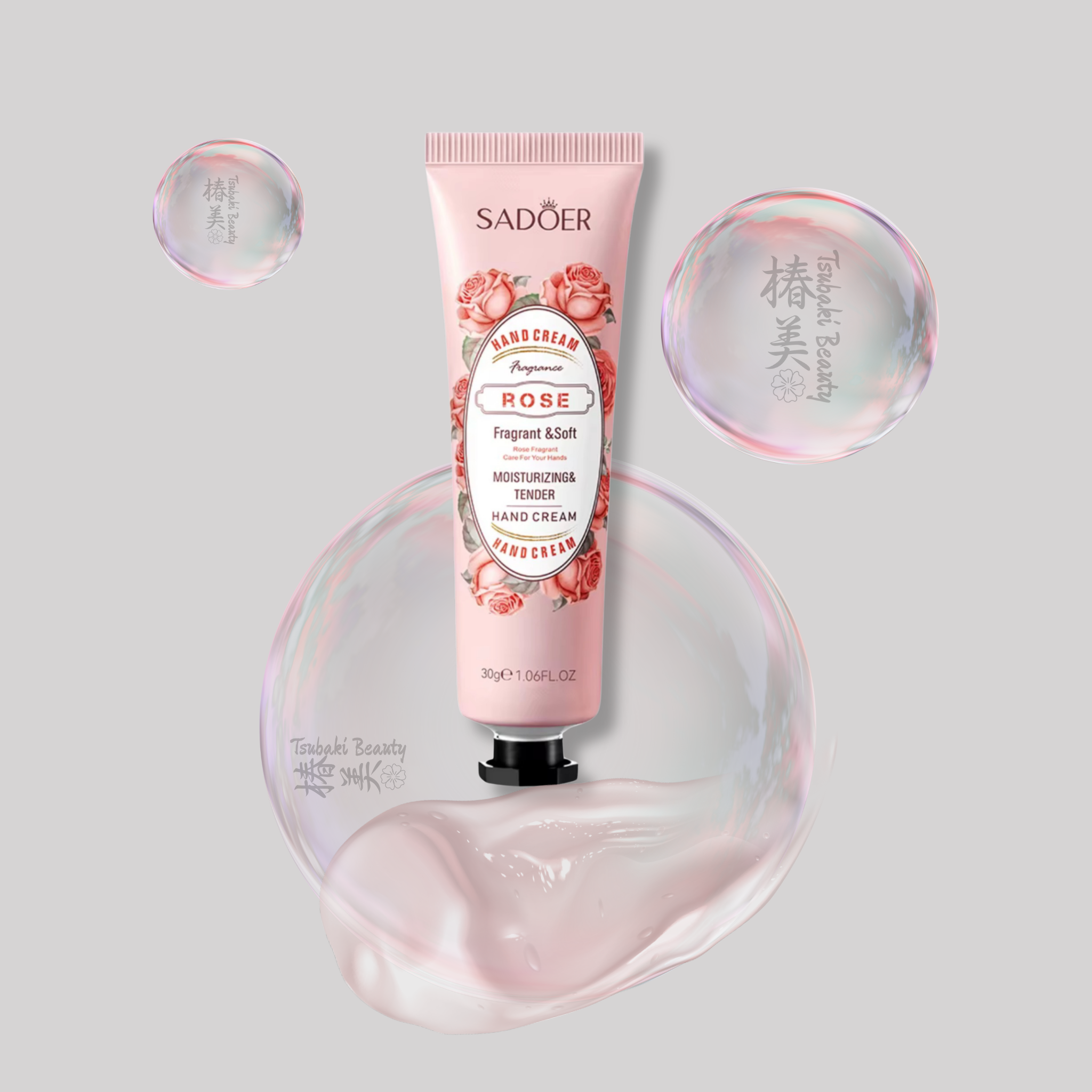 SADOER Fragrant Moisturizing Hand Cream Collection – Rose