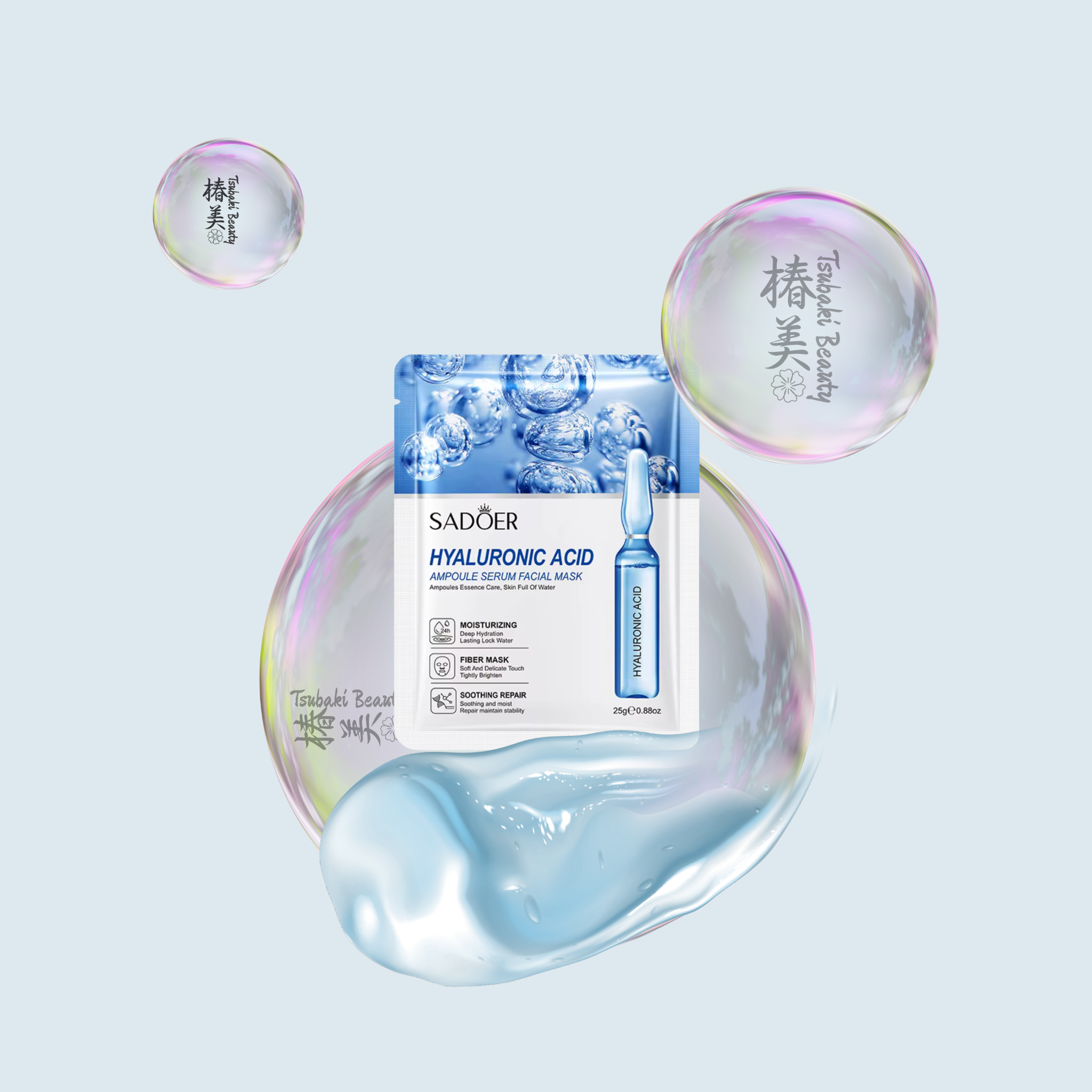 SADOER Ampoule Essence Sheet Mask Hyaluronic Acid