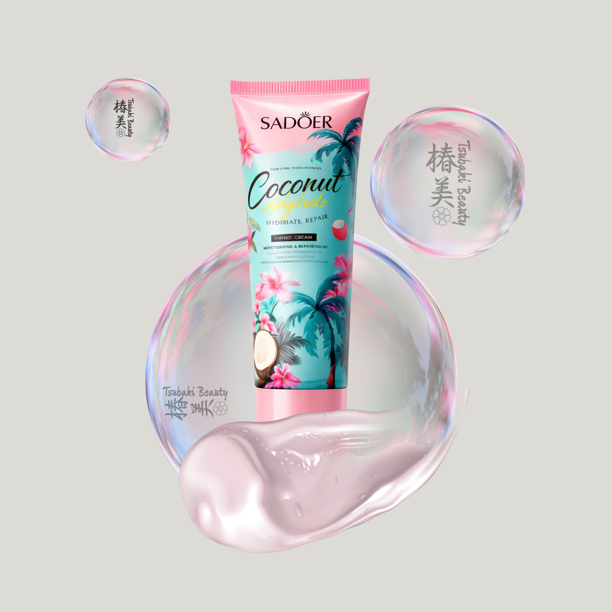 SADOER Coconut Hydrate Fragrance Hand Cream