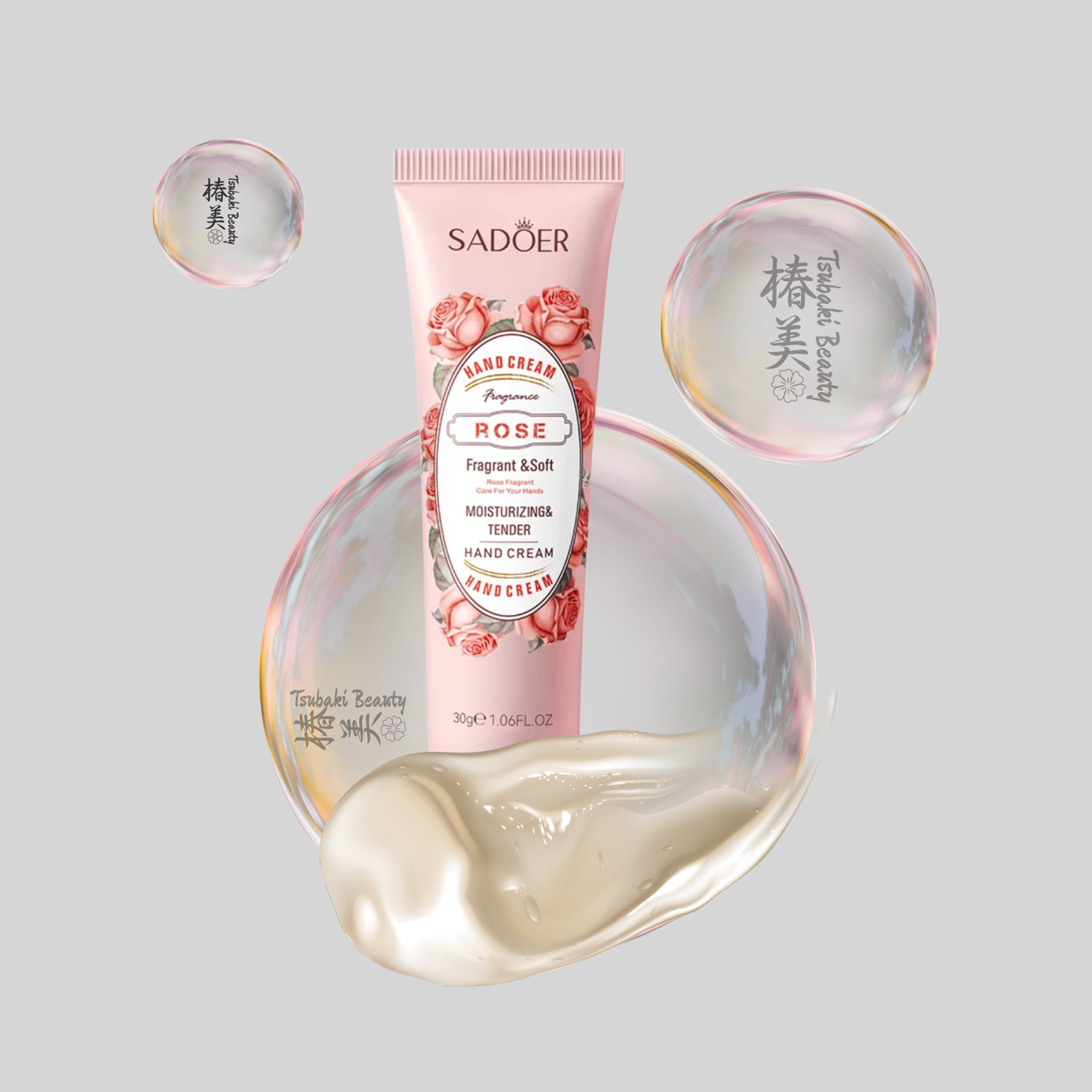 SADOER Hand Cream - rose