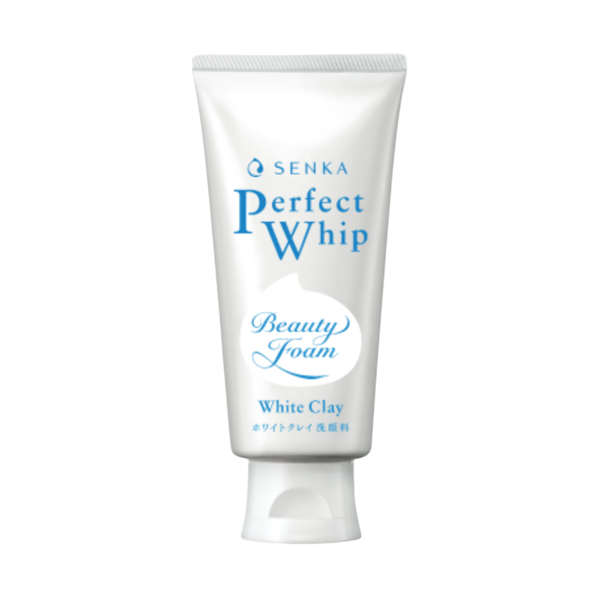SENKA Perfect Whip Beauty Foam White Clay – Deep Cleansing Japanese Facial Cleanser