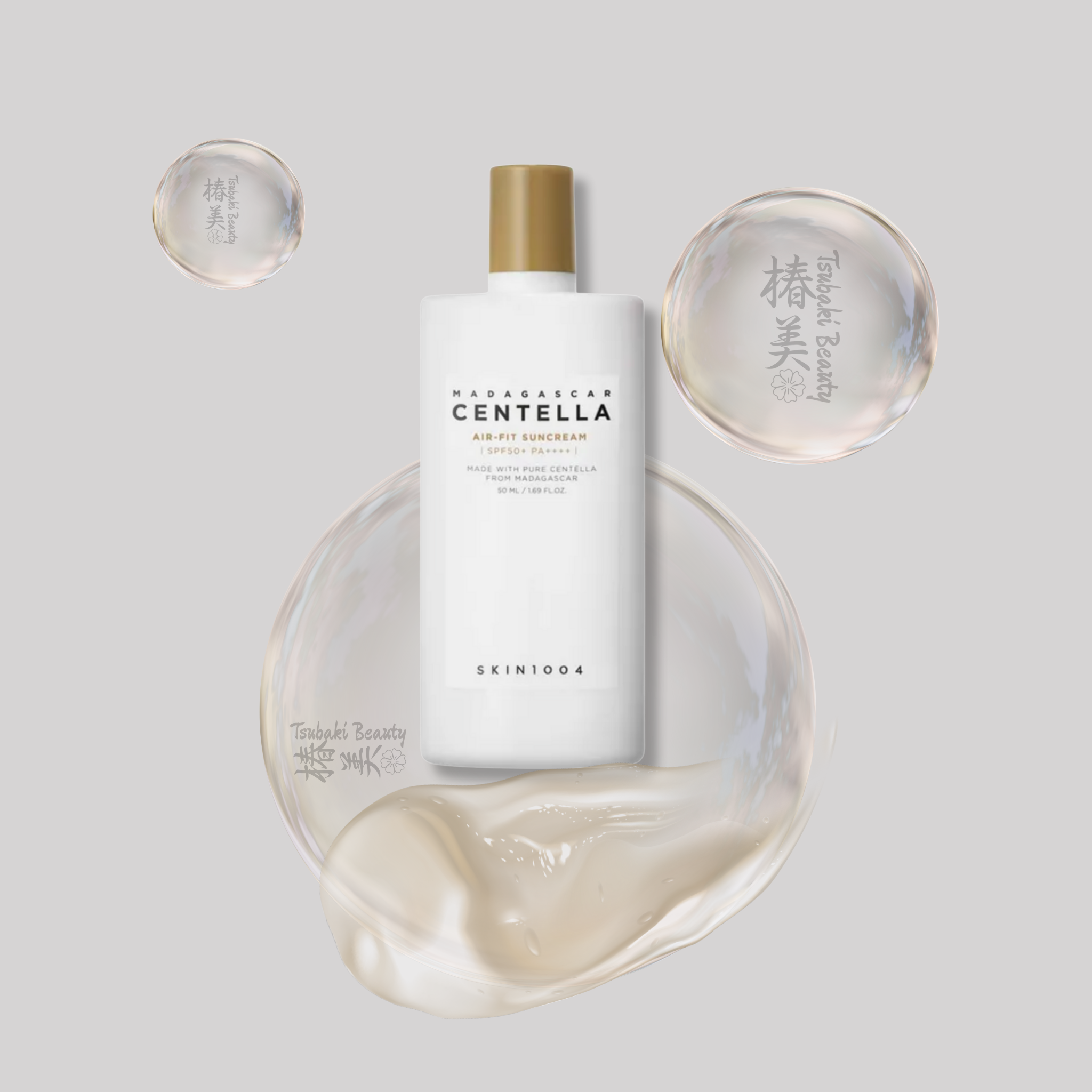 SKIN1004 Madagascar Centella Air-Fit Suncream SPF50+ PA++++ – Lightweight Soothing Sunscreen