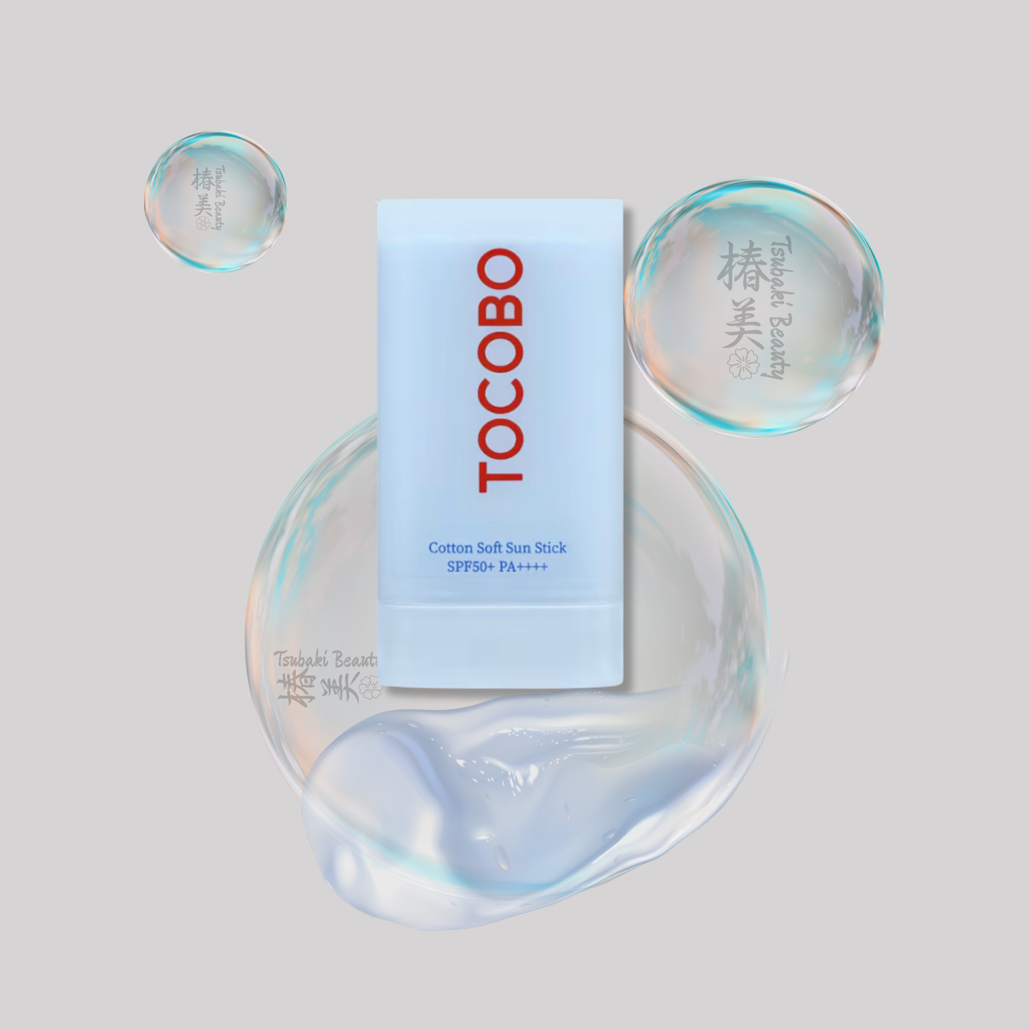 TOCOBO Cotton Soft Sun Stick SPF50+ PA++++ – Portable Matte UV Protection