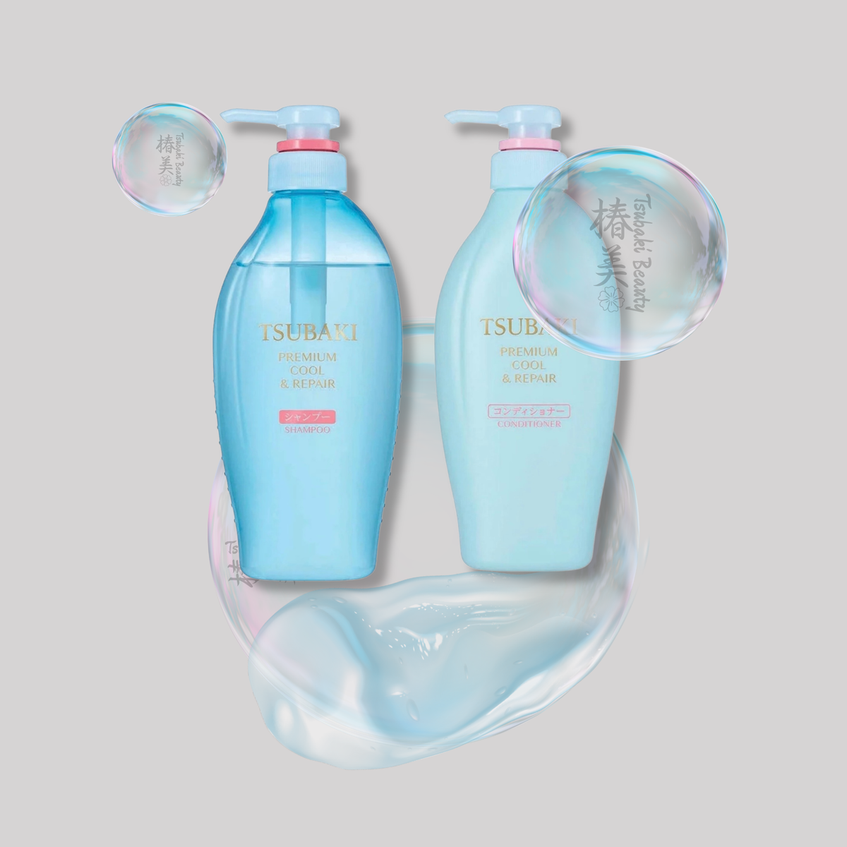 TSUBAKI Premium Cool & Repair Shampoo & Conditioner Set